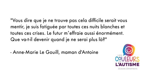 Autisme: la couleur d'Antoine #30couleurs