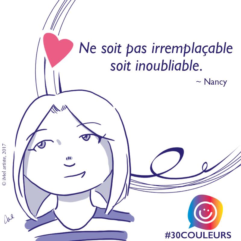 Diversité corporelle: l'histoire de Nancy #30couleurs
