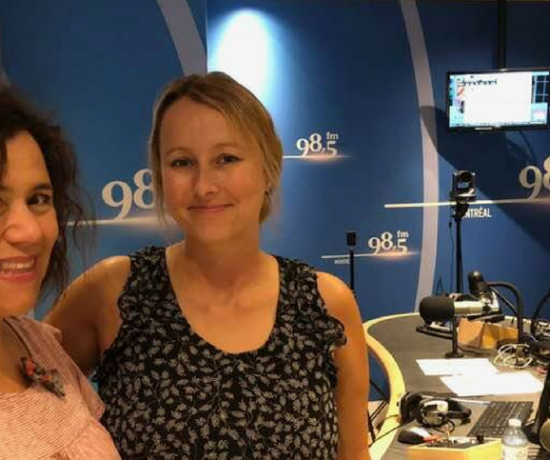 Entrevue pour une rentrée Zen au 98,5 FM avec Julie Philippon