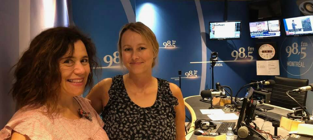 Entrevue pour une rentrée Zen au 98,5 FM avec Julie Philippon