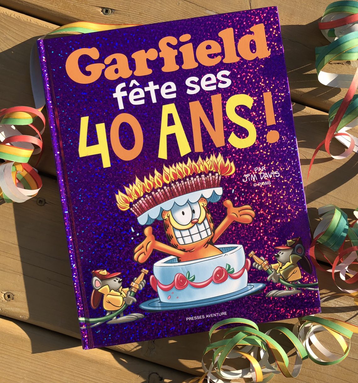 Garfield 40 ans