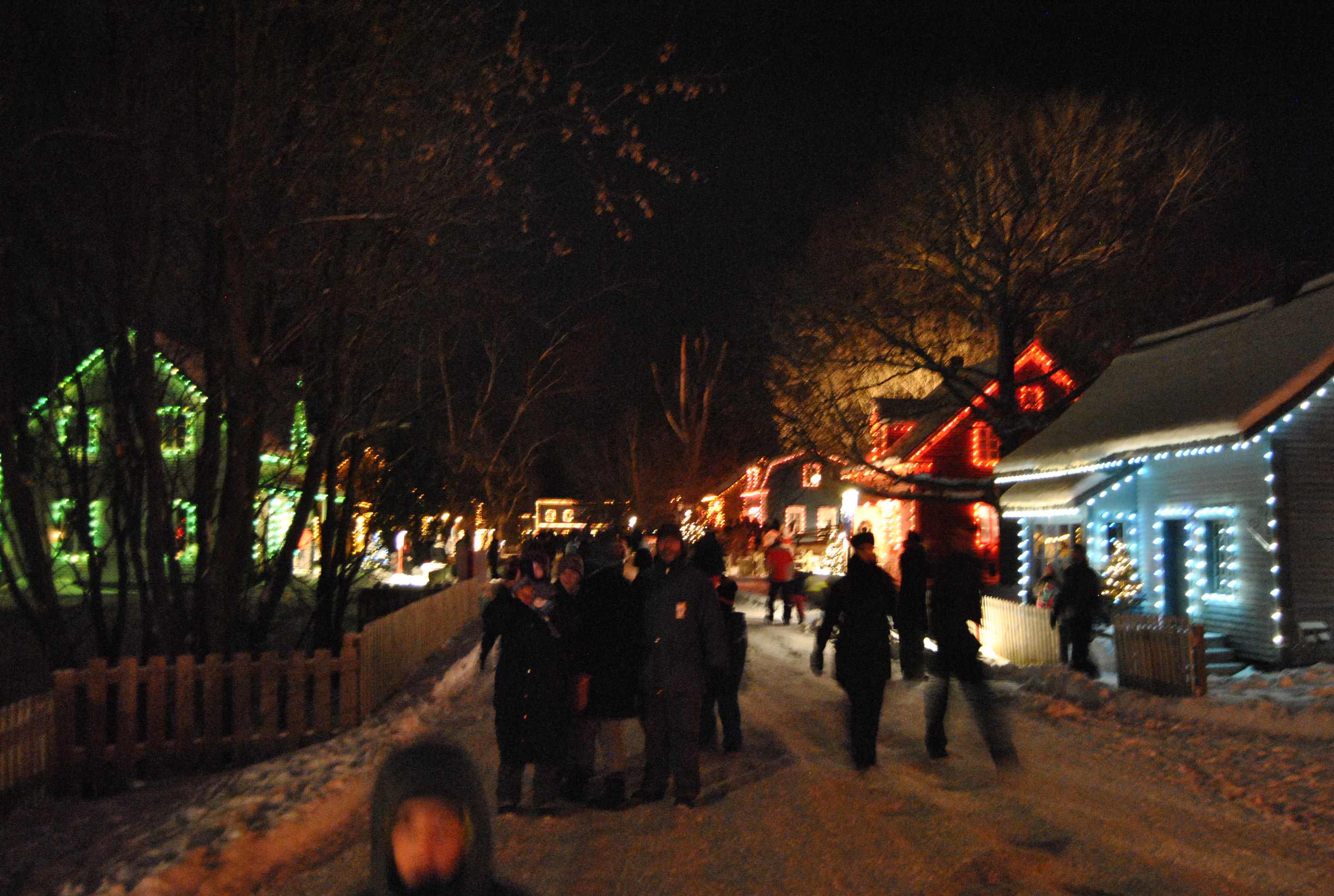 Une visite féérique au Village illuminé Desjardins: le marché de Noël